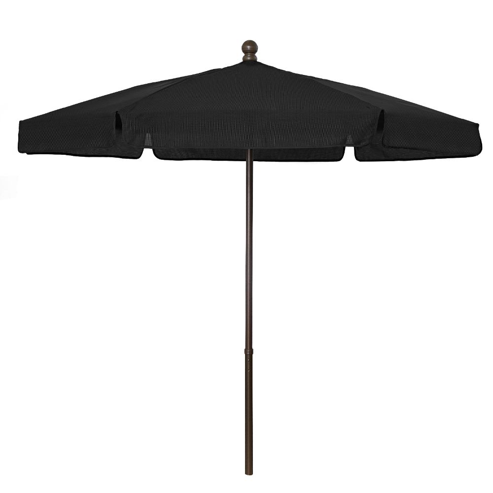 Fiberbuilt Umbrellas & Cushions 7GPUCB-Black 7.5